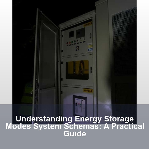 Understanding Energy Storage Modes System Schemas: A Practical Guide